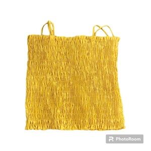 Vintage Y2K 00’s yellow top